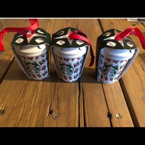 Starbucks ornaments